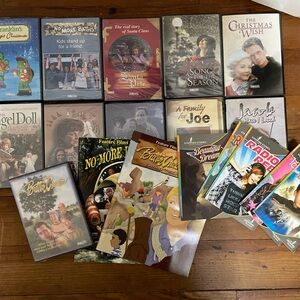 NWT! Feature Films for Familes Movie Collection DVD Set and 2 Workbooks